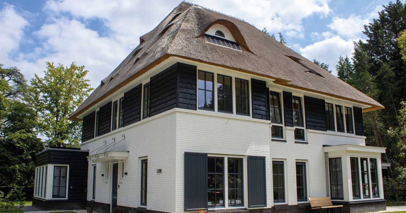 Nieuwbouw villawoningen in Hilversum - Zonnig en rieten dak - TEAMWBC