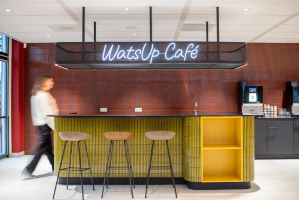 Werkcafe bij AS Watson in Renswoude