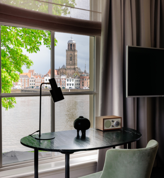 Renovatie Pillows Hotel Deventer - Kamer met uitzicht op de IJssel - TEAMWBC