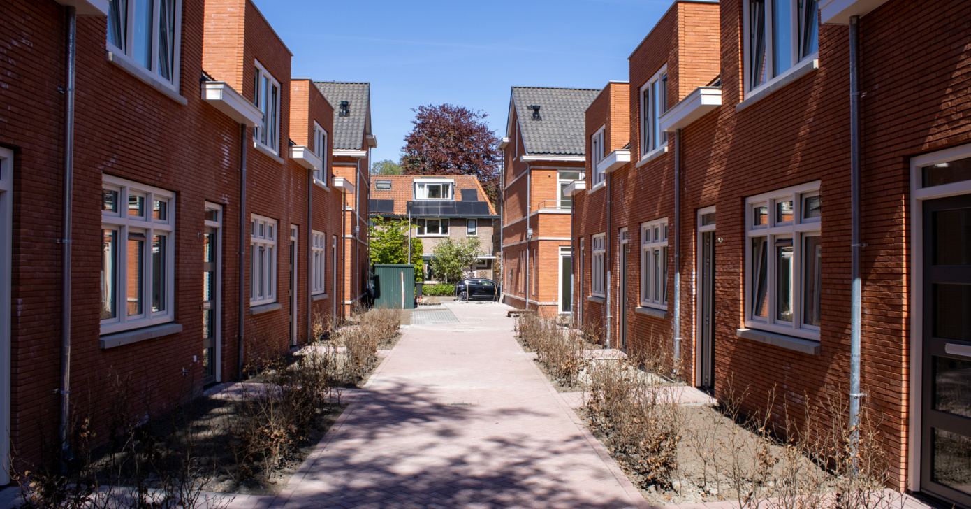 Woningen nieuwbouwproject Nooitgedacht Zeist, gebouw door TEAMWBC