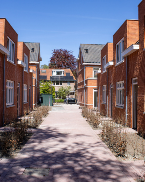 Woningen nieuwbouwproject Nooitgedacht Zeist, gebouw door TEAMWBC
