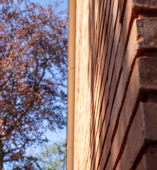 Detail woning nieuwbouwproject Nooitgedacht Zeist, gebouw door TEAMWBC